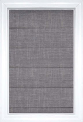 Thundercloud Carolina Roman Shades Thundercloud Carolina Roman Shades