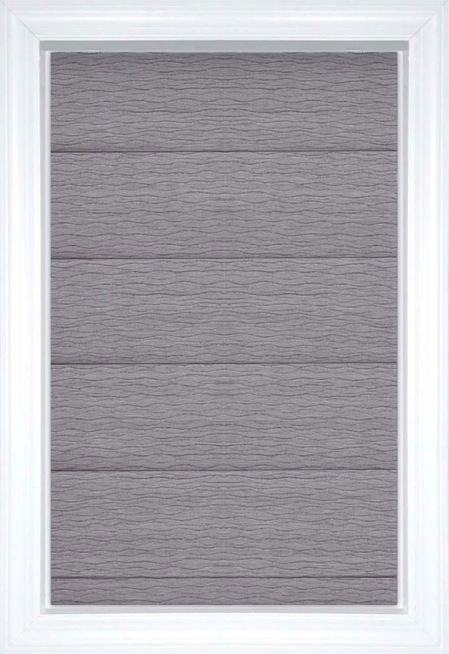 Sterling Oceana Flat Solid and Textured Roman Shades