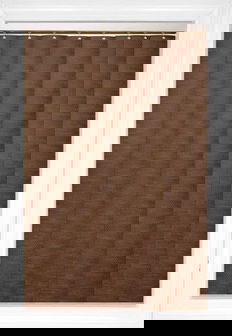 Truffle Central Park Vertical Vinyl Blinds Truffle Central Park Vertical Vinyl Blinds