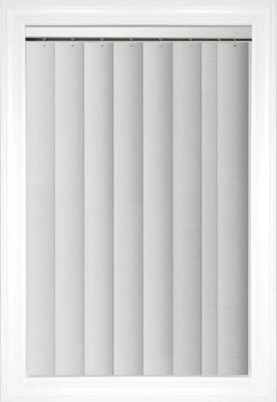 Gris plume Sourate Stores verticaux en vinyle