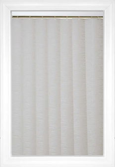 Blanc design Sourate Stores verticaux en vinyle