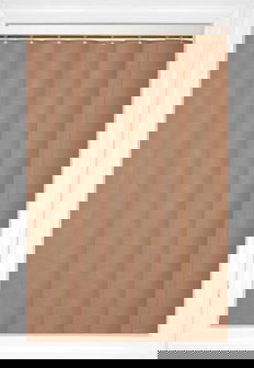 Dellwood Sand Silk Vertical Vinyl Blinds