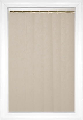 Natural Camelot Vertical Vinyl Blinds
