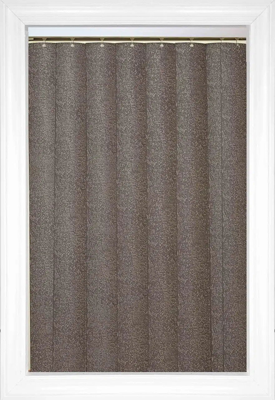 Stores verticaux en vinyle Toscane - Taupe rustique