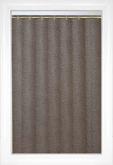 Stores verticaux en vinyle Toscane - Taupe rustique