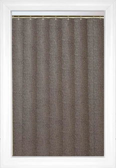 Taupe rustique Toscane Stores verticaux en vinyle