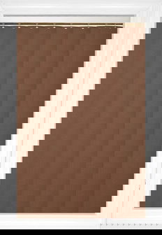 Dark Brown Lille Vertical Vinyl Blinds