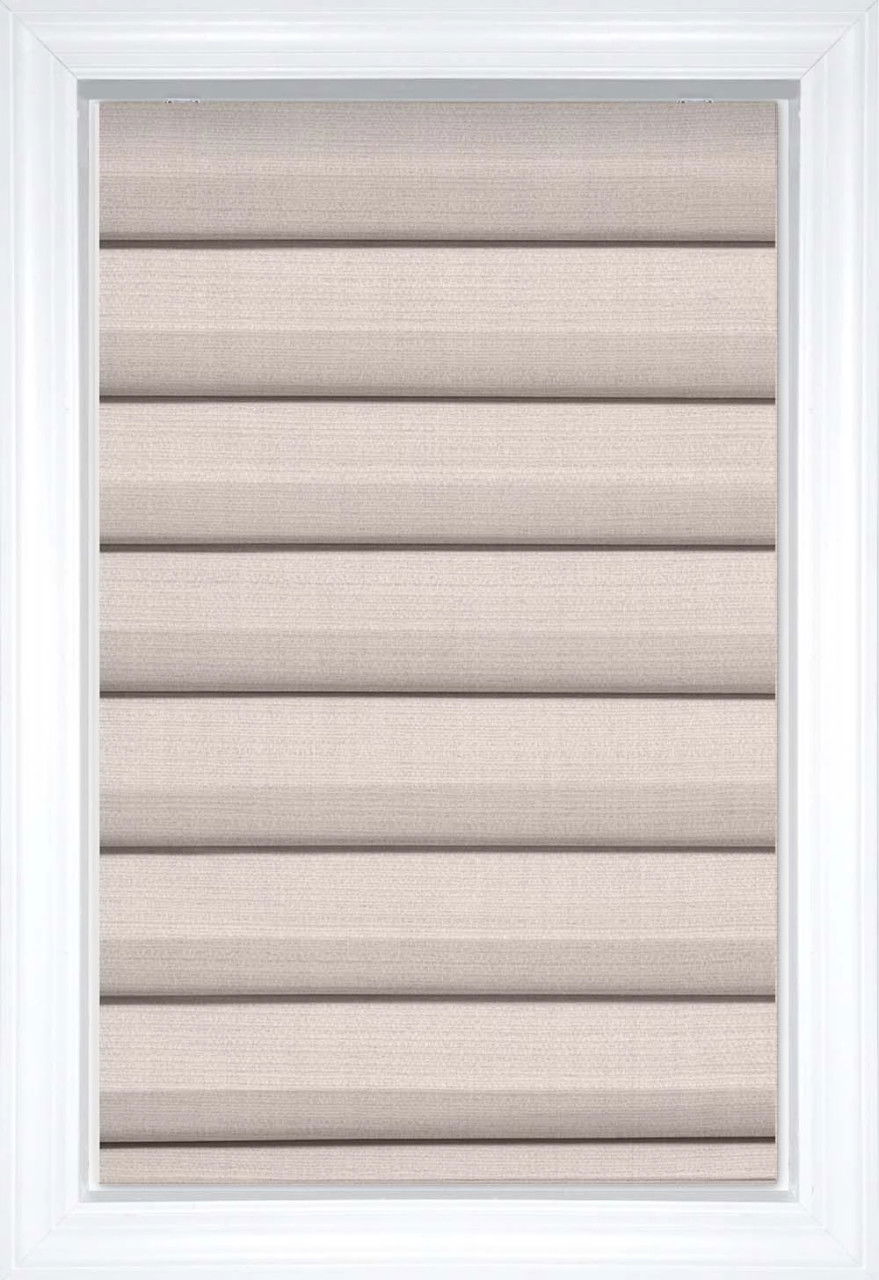 Whisper Nara Classic Solid and Textured Roman Shades