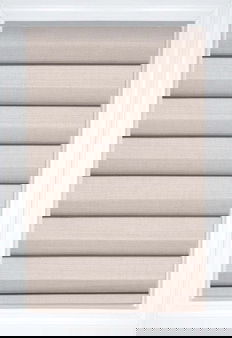 Whisper Nara Classic Solid and Textured Roman Shades