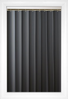 Stores verticaux en vinyle Dimension - Noir