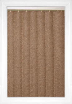 Beige Brunswick Toscane Stores verticaux en vinyle