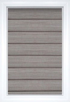 River Rock Tussah Classic Solid and Textured Roman Shades