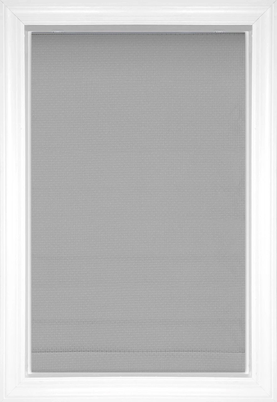 Ash Forum Waterfall Solid and Textured Roman Shades