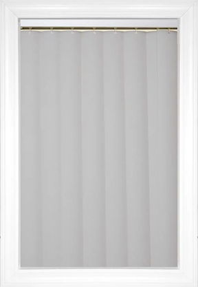 Blanc design Soie Stores verticaux en vinyle Blanc design Soie Stores verticaux en vinyle