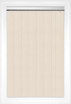 Alabaster Marbella Vertical Vinyl Blinds