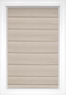 Studio Clay The Latte - Jhonny Curran Collection [Online Exclusive] Classic Solid and Textured Roman Shades