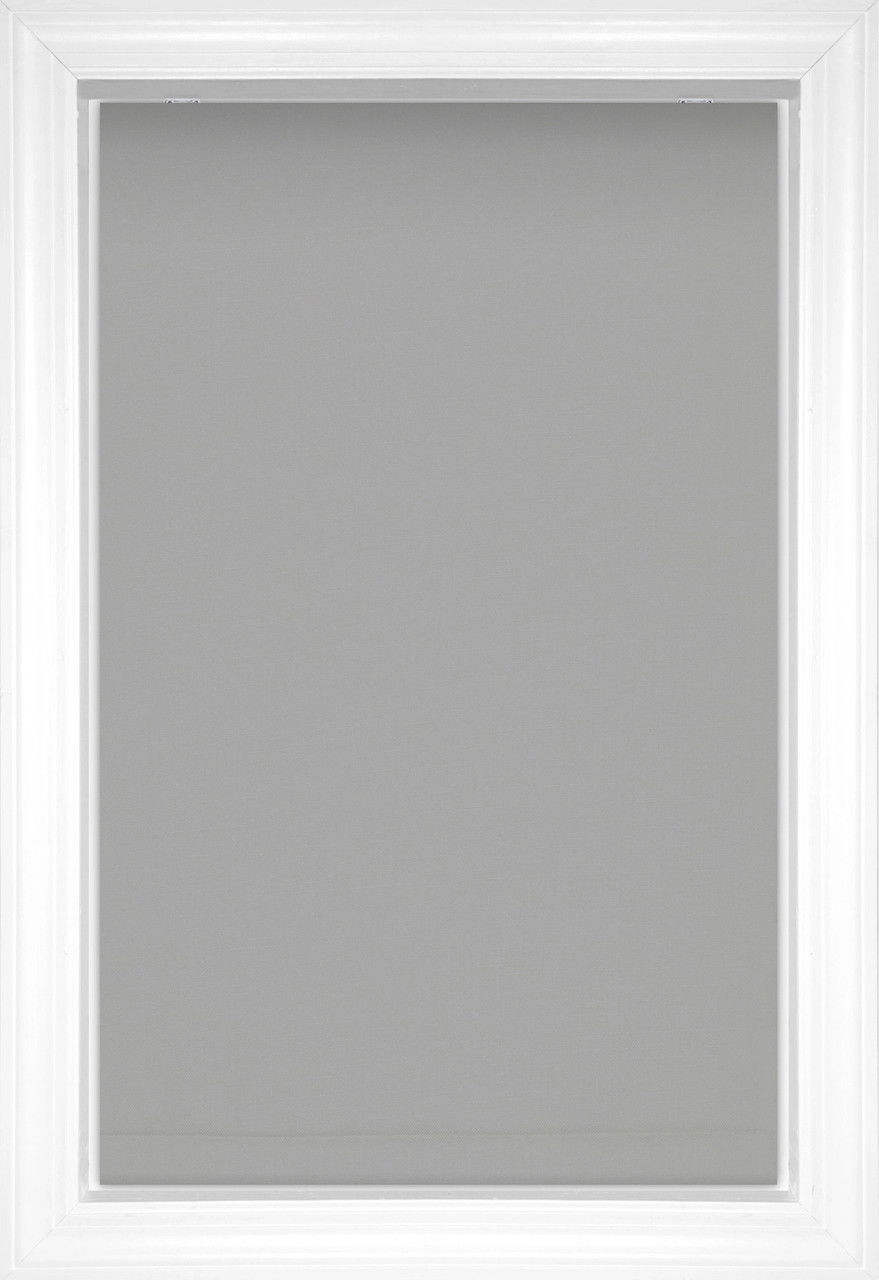 Dove York Waterfall Solid and Textured Roman Shades