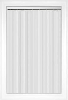 White Dimension Vertical Vinyl Blinds White Dimension Vertical Vinyl Blinds