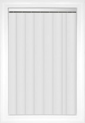 White Dimension Vertical Vinyl Blinds White Dimension Vertical Vinyl Blinds