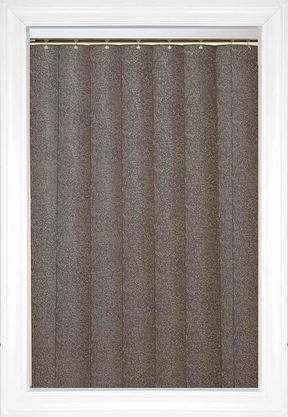 Rustic Taupe Tuscany Vertical Vinyl Blinds