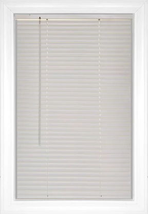 Glossy White Mini II Aluminum Blinds