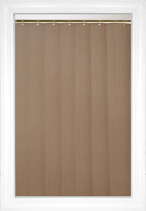 Khaki Marbella Vertical Vinyl Blinds