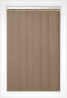 Khaki Marbella Vertical Vinyl Blinds