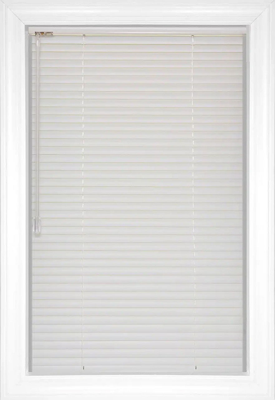 Matte White Softlook 8 Aluminum Blinds