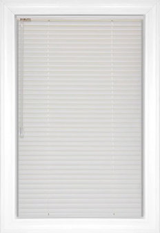 Matte White Softlook 8 Aluminum Blinds Matte White Softlook 8 Aluminum Blinds