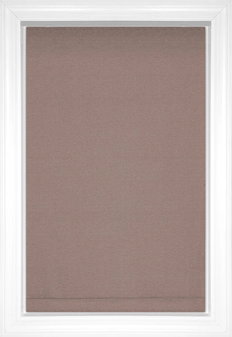 Rustic Coffee The Farmhouse - Jhonny Curran Collection [Online Exclusive] Waterfall Solid and Textured Roman Shades