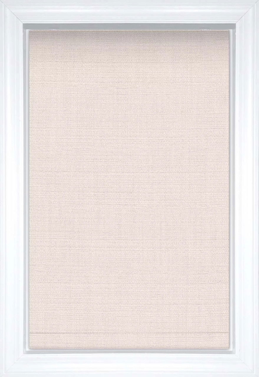 Whisper Nara Waterfall Solid and Textured Roman Shades