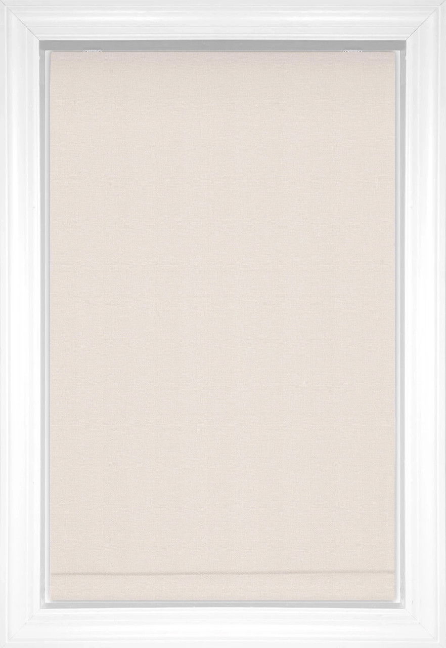 Pale Khaki The Moxie - Jhonny Curran Collection [Online Exclusive] Waterfall Solid and Textured Roman Shades