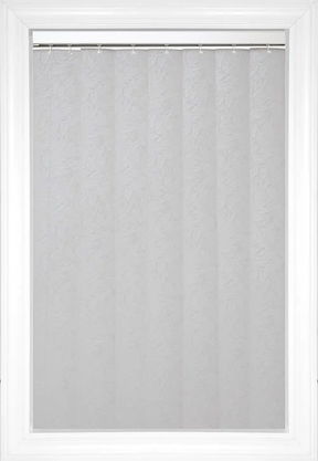 Silver Camelot Vertical Vinyl Blinds Silver Camelot Vertical Vinyl Blinds