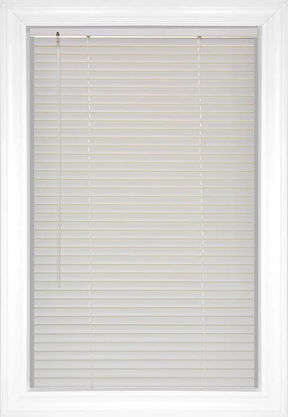 Matte White Mini II Aluminum Blinds