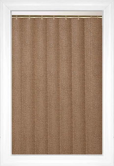 Brunswick Beige Tuscany Vertical Vinyl Blinds