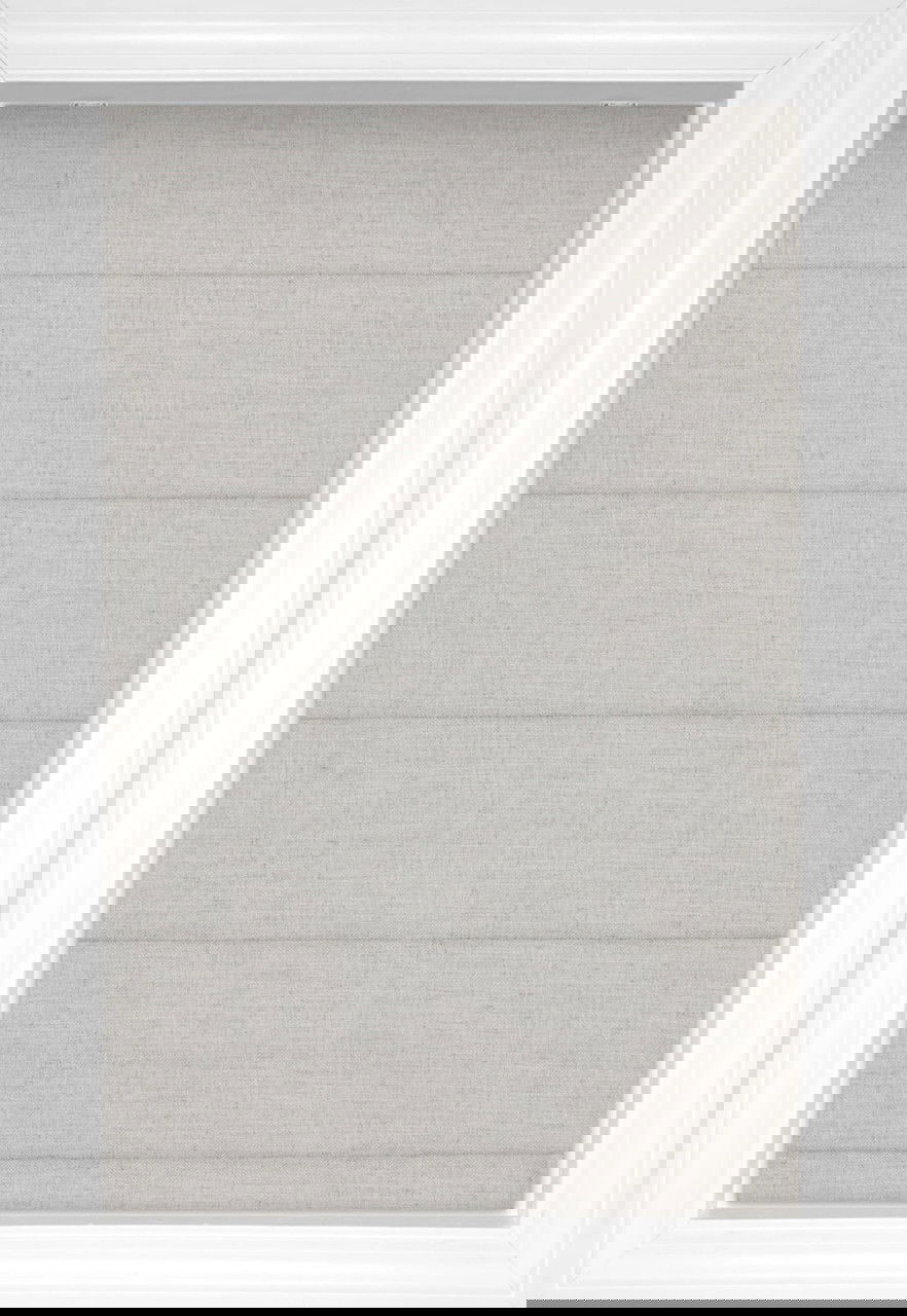 Stores romains Dow Plat Solid and Textured - Lin