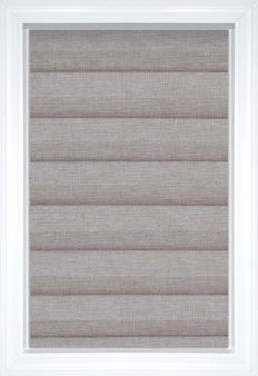 Heather Gray Jefferson Classic Solid and Textured Roman Shades