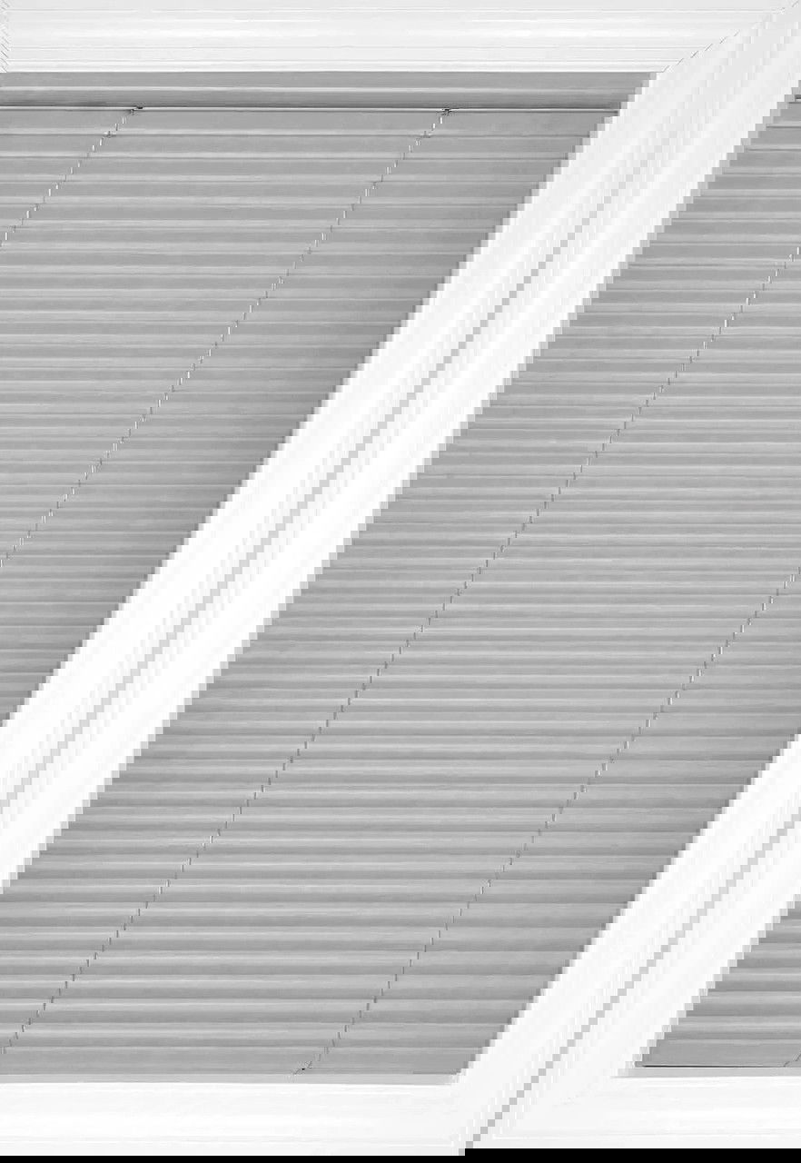 Gray Classic Cordless 1" Aluminum Aluminum Blinds
