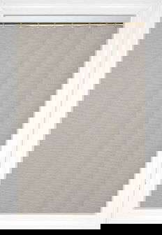 Sandalwood Glasgow Vertical Vinyl Blinds