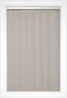 Stores verticaux en vinyle Glasgow - Bois de Santal Stores verticaux en vinyle Glasgow - Bois de Santal