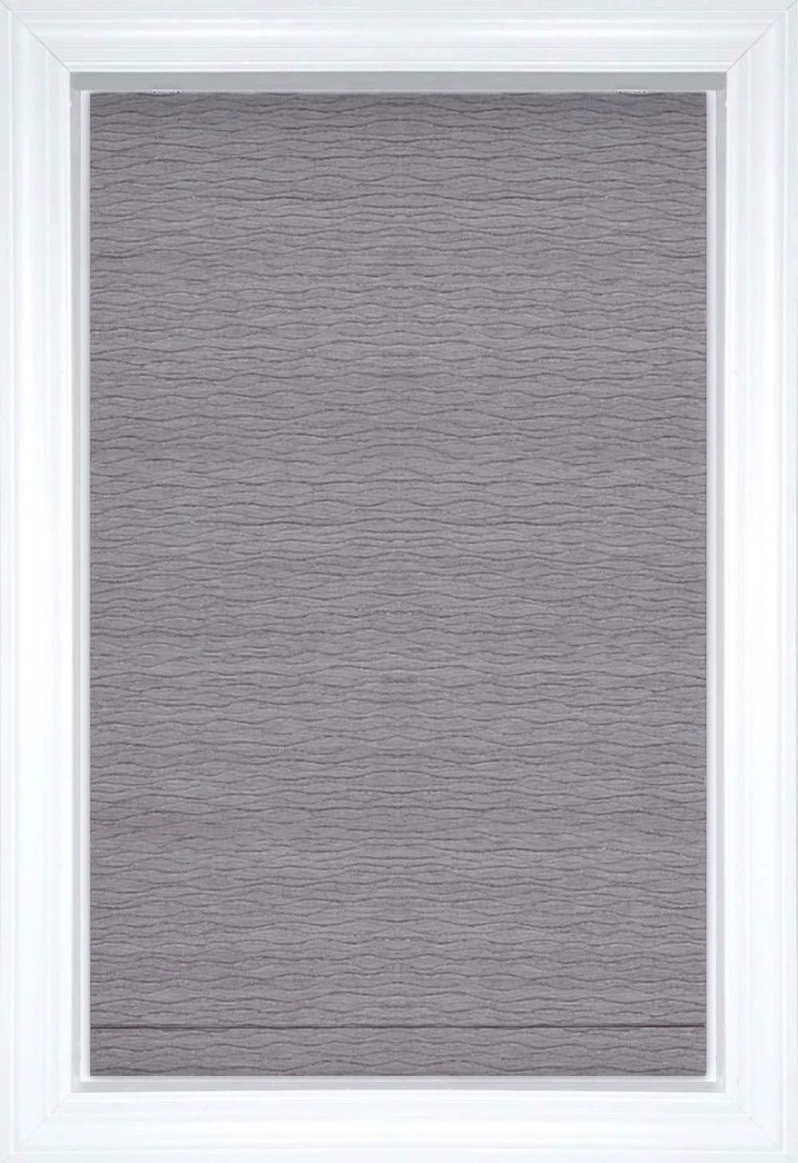 Sterling Oceana Waterfall Solid and Textured Roman Shades