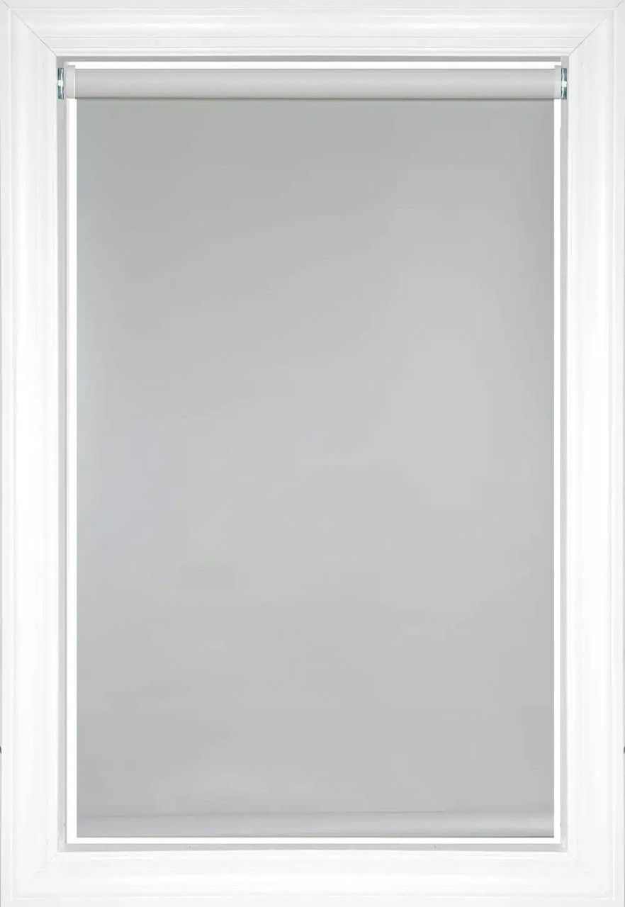 Metro Gray Brilliance Vinyl Blackout Roller Shades