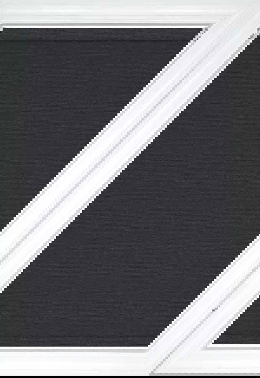 Black Cameo Classic/Designer Light Filtering Roller Shades