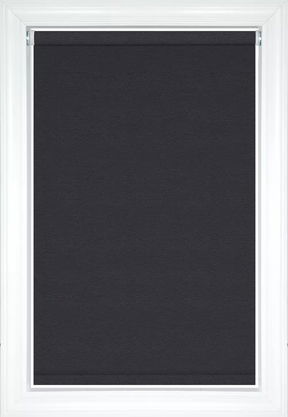 Black Cameo Roller Shades Black Cameo Roller Shades