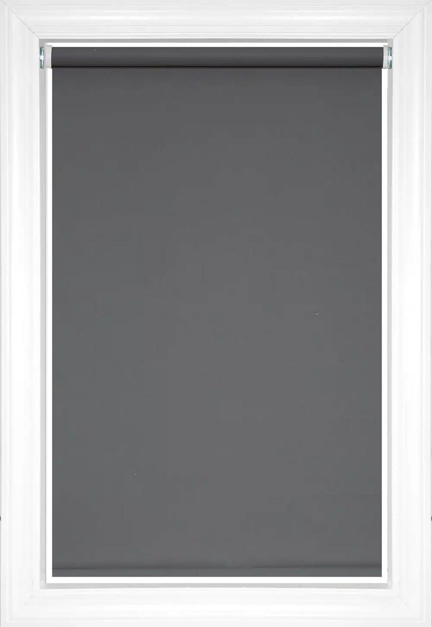 Dark Grey Cameo Classic/Designer Light Filtering Roller Shades