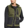 Men's Cozy Standard-Fit Mixed-Media Plush Fleece Vest Men's Cozy Standard-Fit Mixed-Media Plush Fleece Vest