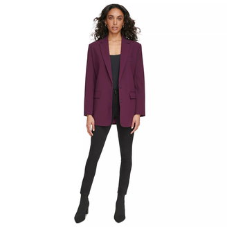 Women's Long Two-Button Blazer