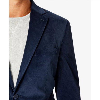 Men's Modern-Fit Velvet Blazer Men's Modern-Fit Velvet Blazer