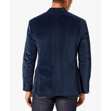 Men's Modern-Fit Velvet Blazer Men's Modern-Fit Velvet Blazer