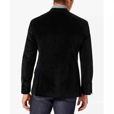 Men's Modern-Fit Velvet Blazer Men's Modern-Fit Velvet Blazer